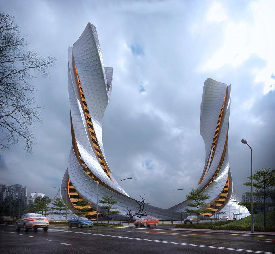 Futuristic Building Concept Futuristic Architecture - vrogue.co